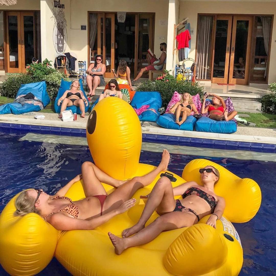 Castaway Hostel Canggu Dış mekan fotoğraf